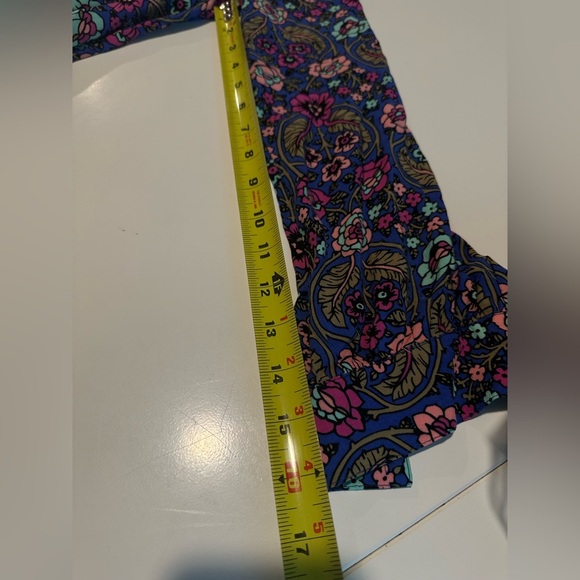 Matilda Jane Sz S Thoughts and Dreams Blue and Pink Floral Long Sleeve Dress - Picture 7 of 7